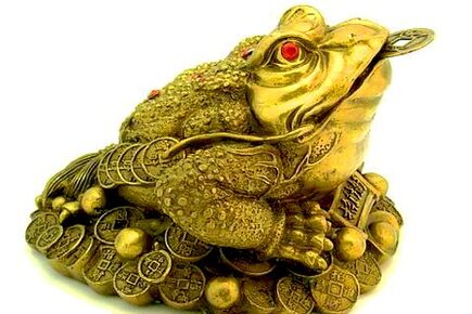 Crapaud magique monétaire