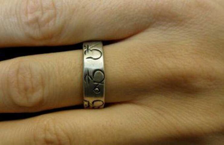 bague comme amulette de bonne chance